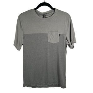 Prana Mens Milo Shirt Grey NWT